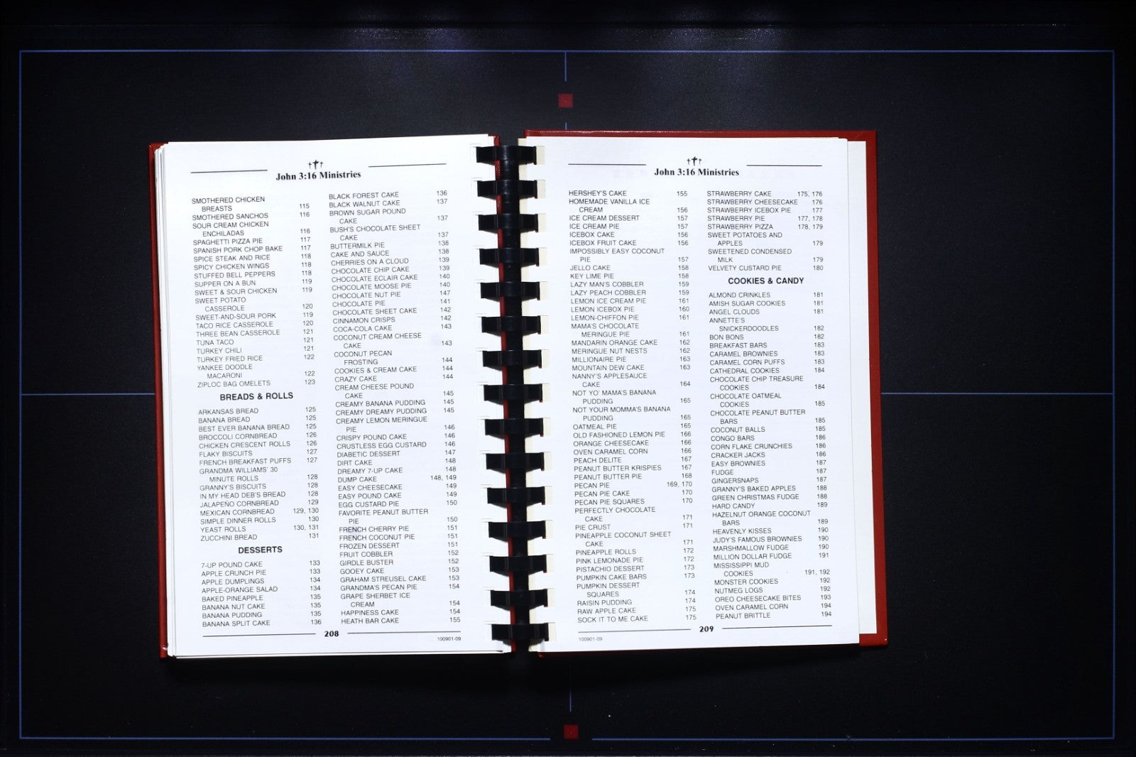 John 3:16 Ministries (2009) Cookbook - Vintage Recipes - Arkansas