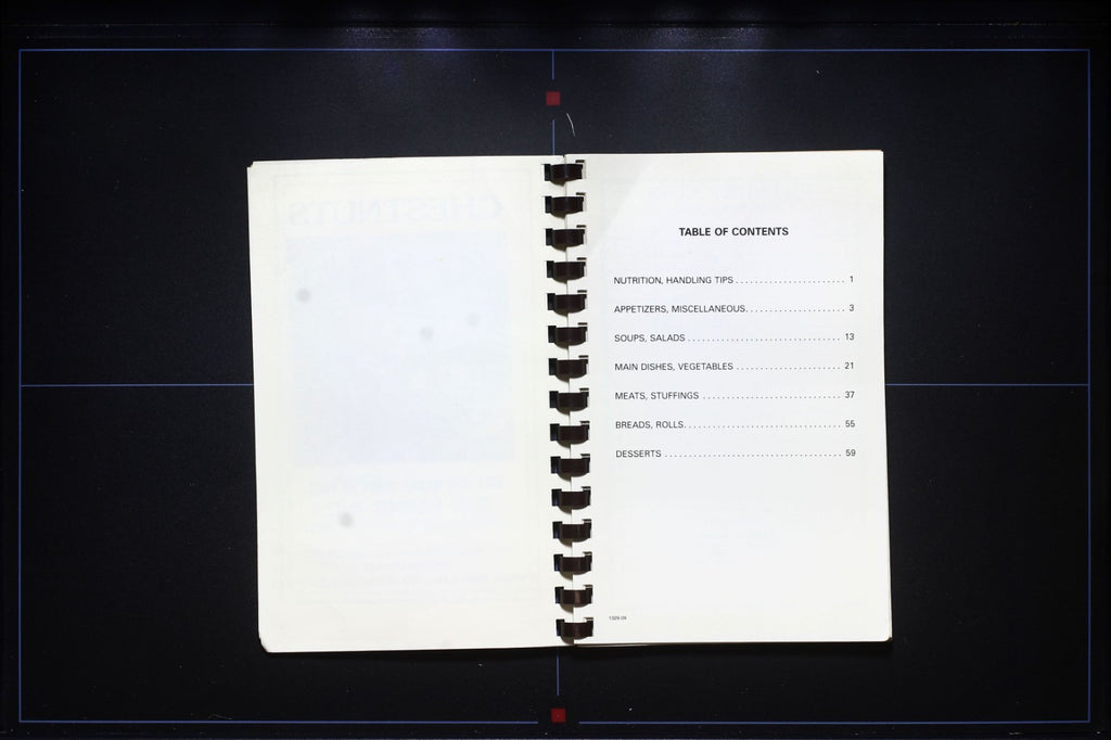 Tasty Chestnut Recipes (1995, 2nd Edition) - Coleman - Vintage Cookbook