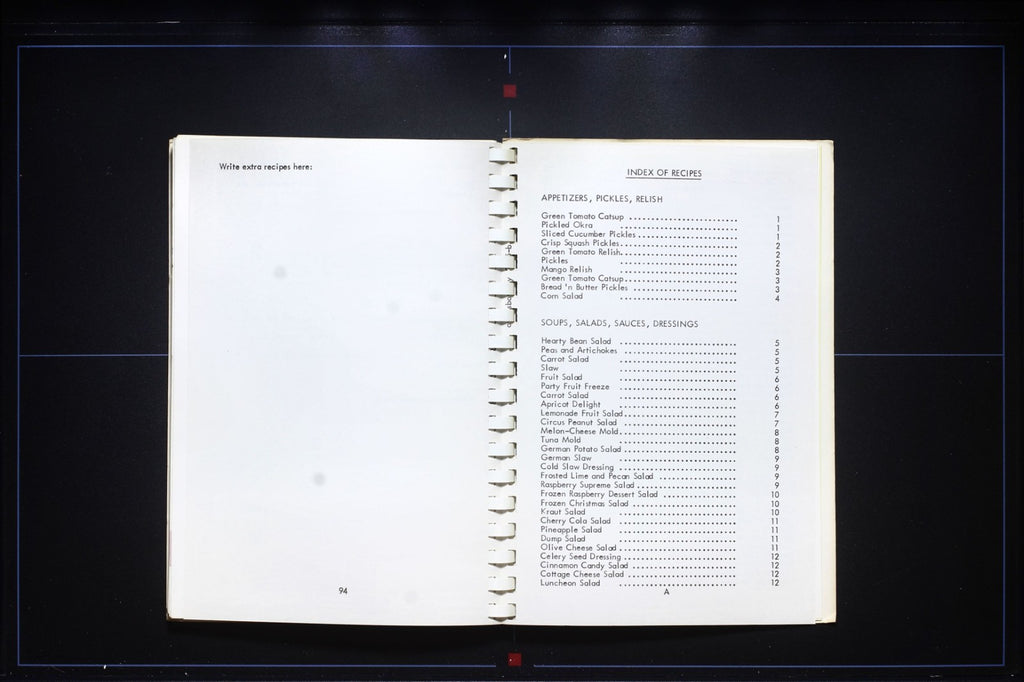 Senior Center Cookbook (1979) - Owensboro Daviess County Kentucky