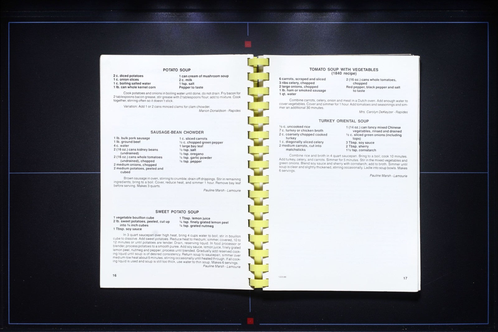 Food for My Household - Rapides Parish #2 - 1986 Louisiana - Community Cookbook