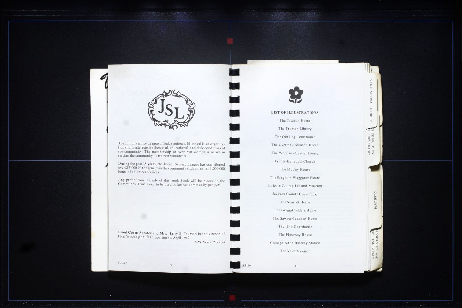 Junior League Cookbook - Independence, Missouri - Vintage Recipes