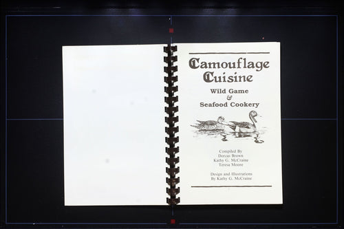 Camouflage Cuisine Wild Game & Seafood Cookbook (2002) - Georgia Recipes South
