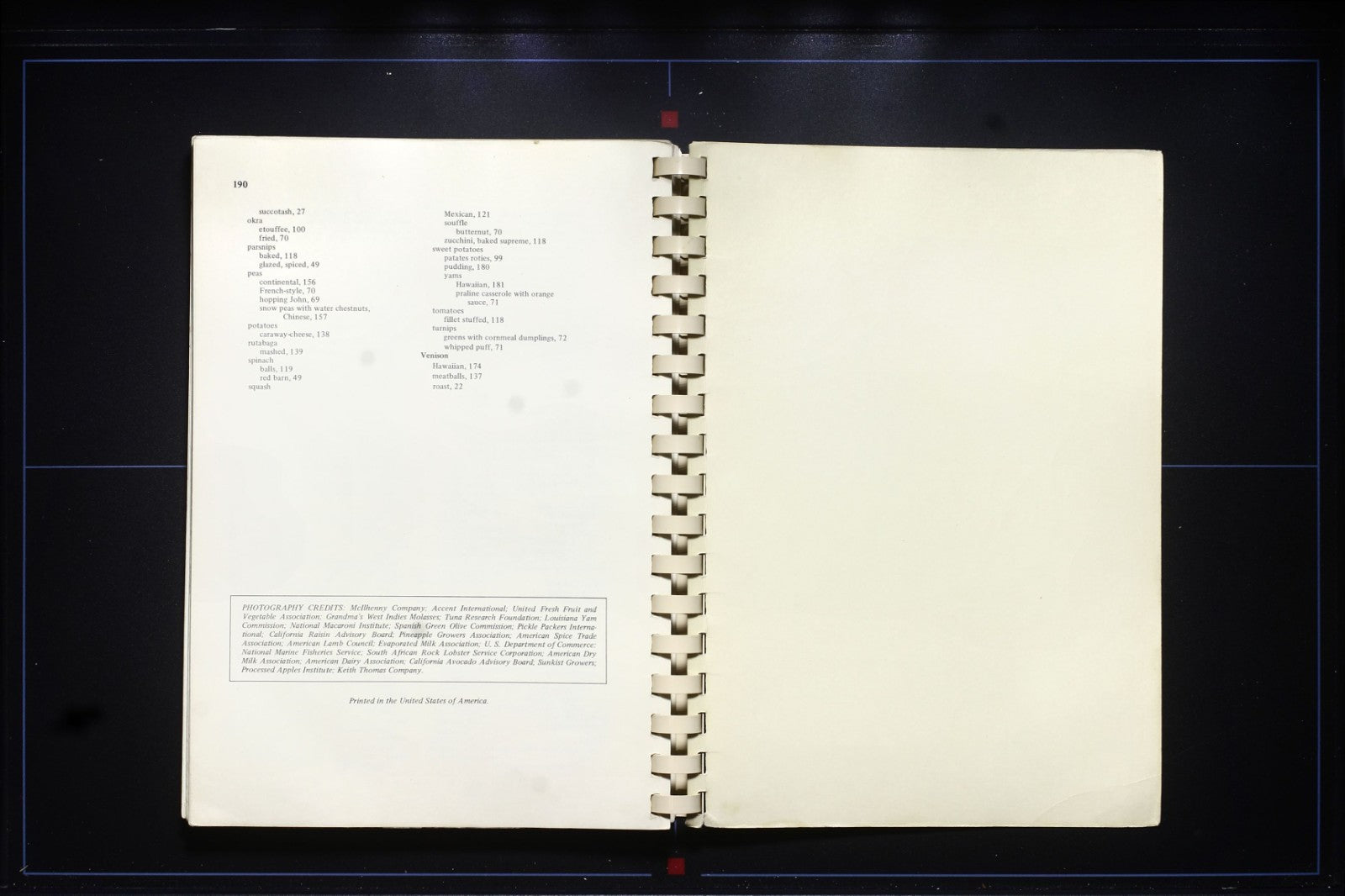 Americana Cookery Cookbook - Recipes of Home Economics Teachers - Vintage