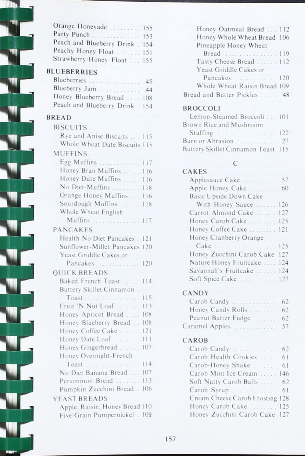 Here's to you, Honey! - Sugarless Cookbook - Joe Parkhill - Plastic Comb Binding