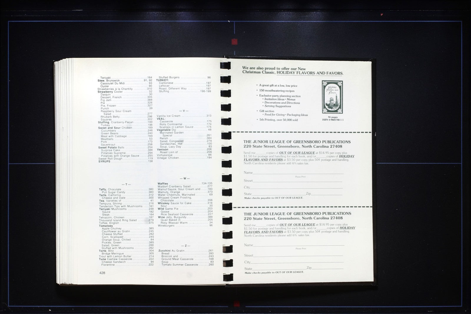 Junior League Cookbook - Greensboro, North Carolina - 