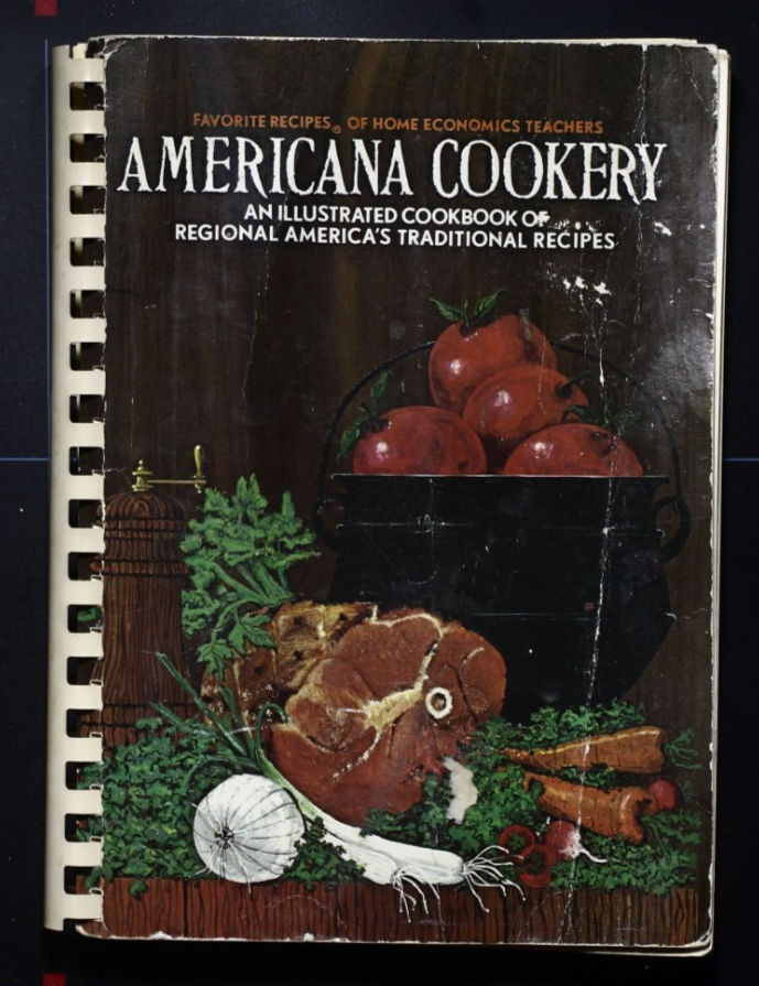Americana Cookery Cookbook - Recipes of Home Economics Teachers - Vintage