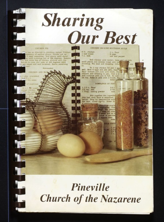 Pineville Church of the Nazarene Cookbook - 1980s-90s (?)
