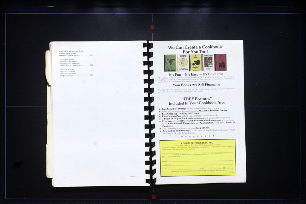 First Congregational Church Cookbook - Kewanee, Illinois - Vintage Recipes