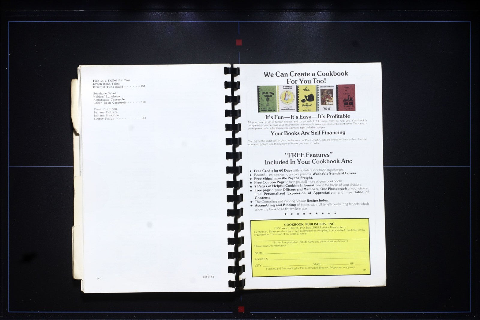 First Congregational Church Cookbook - Kewanee, Illinois - Vintage Recipes