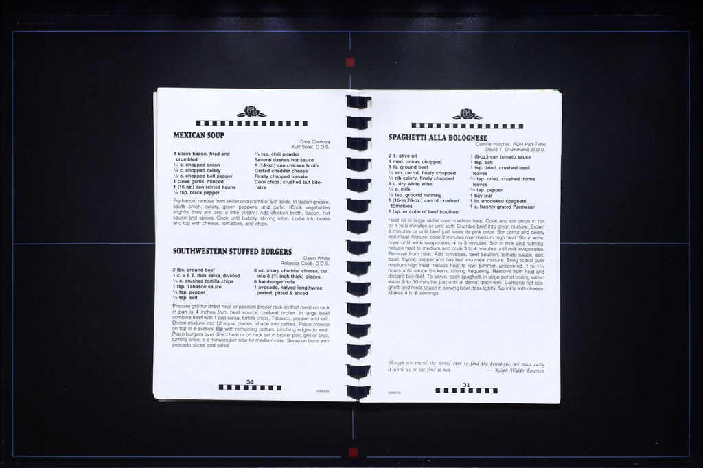 Maxillofacial Surgery Center Cookbook (2000) - Springdale, Arkansas - Recipes