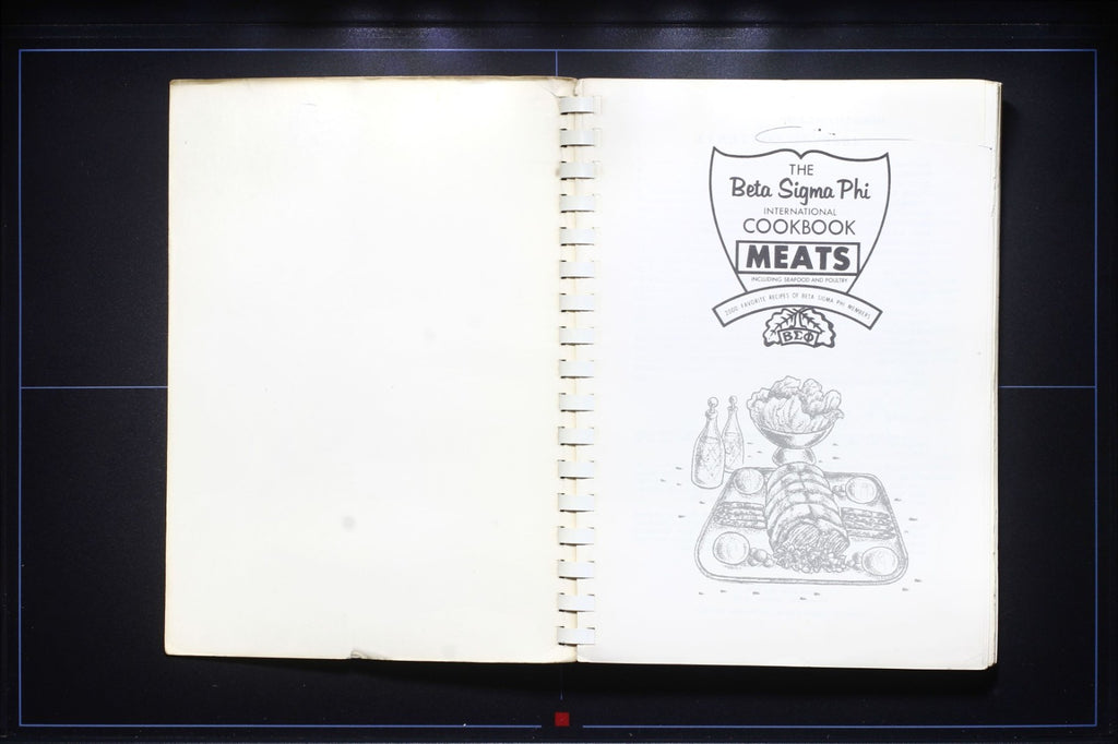 Beta Sigma Phi: Meats Cookbook - (1968) - Vintage Recipes - Greek Association