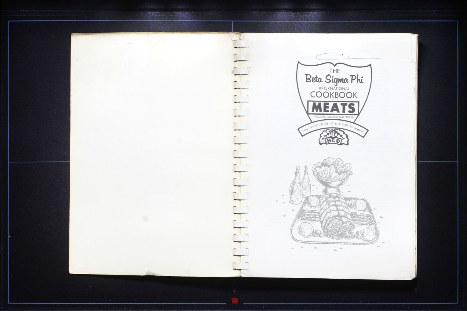 Beta Sigma Phi: Meats Cookbook - (1968) - Vintage Recipes - Greek Association