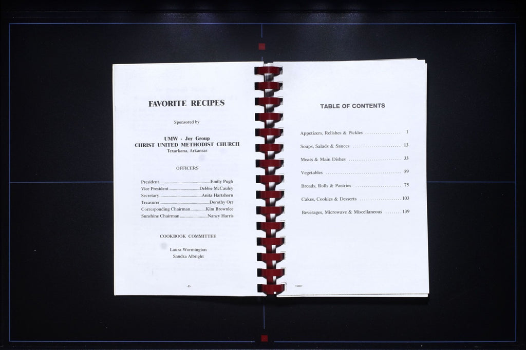 Christ United Methodist Church Cookbook - Texarkana, Arkansas - Vintage Recipes