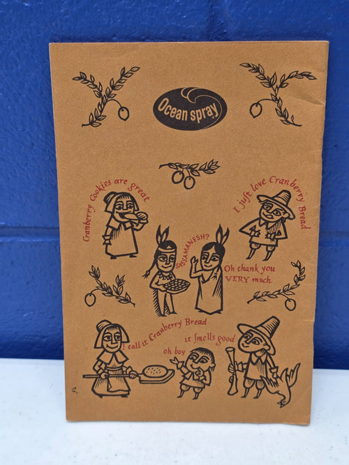 All-Time Favorite Cranberry Recipes - Vintage Ocean Spray Brand Cookbook - THIN