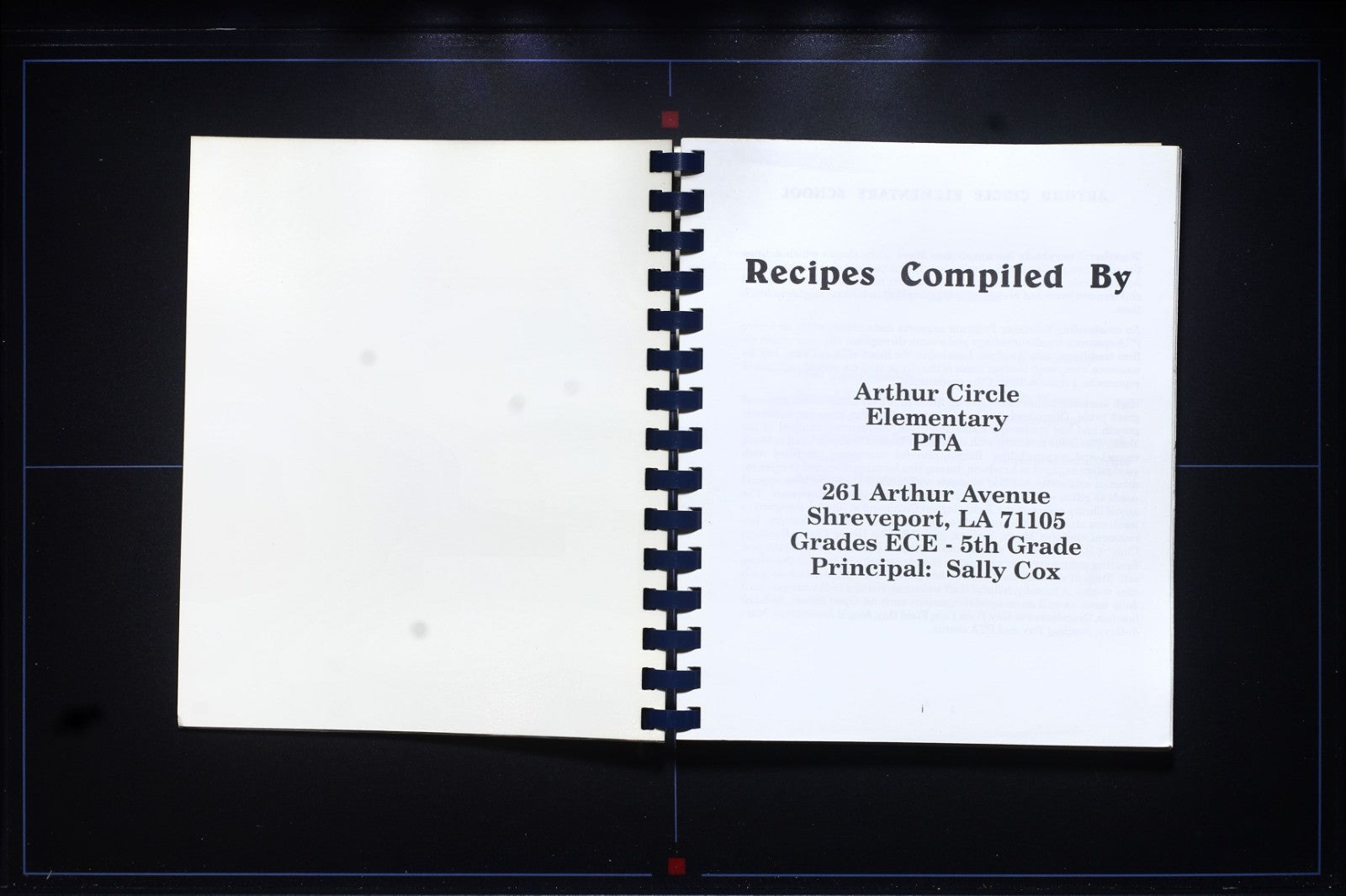 Arthur Circle Elementary Cookbook - Shreveport, Louisiana (LA) - Vintage Recipes