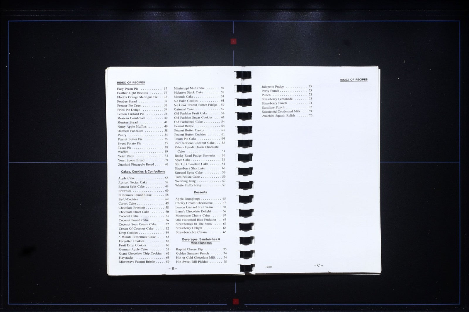 Eastlawn Freewill Baptist Church Cookbook - Unknown Locale - Thin Book