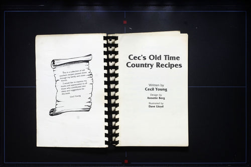 Cec's Old Time Country Recipes Cookbook (1983) - Cecil Young - Vintage Recipes