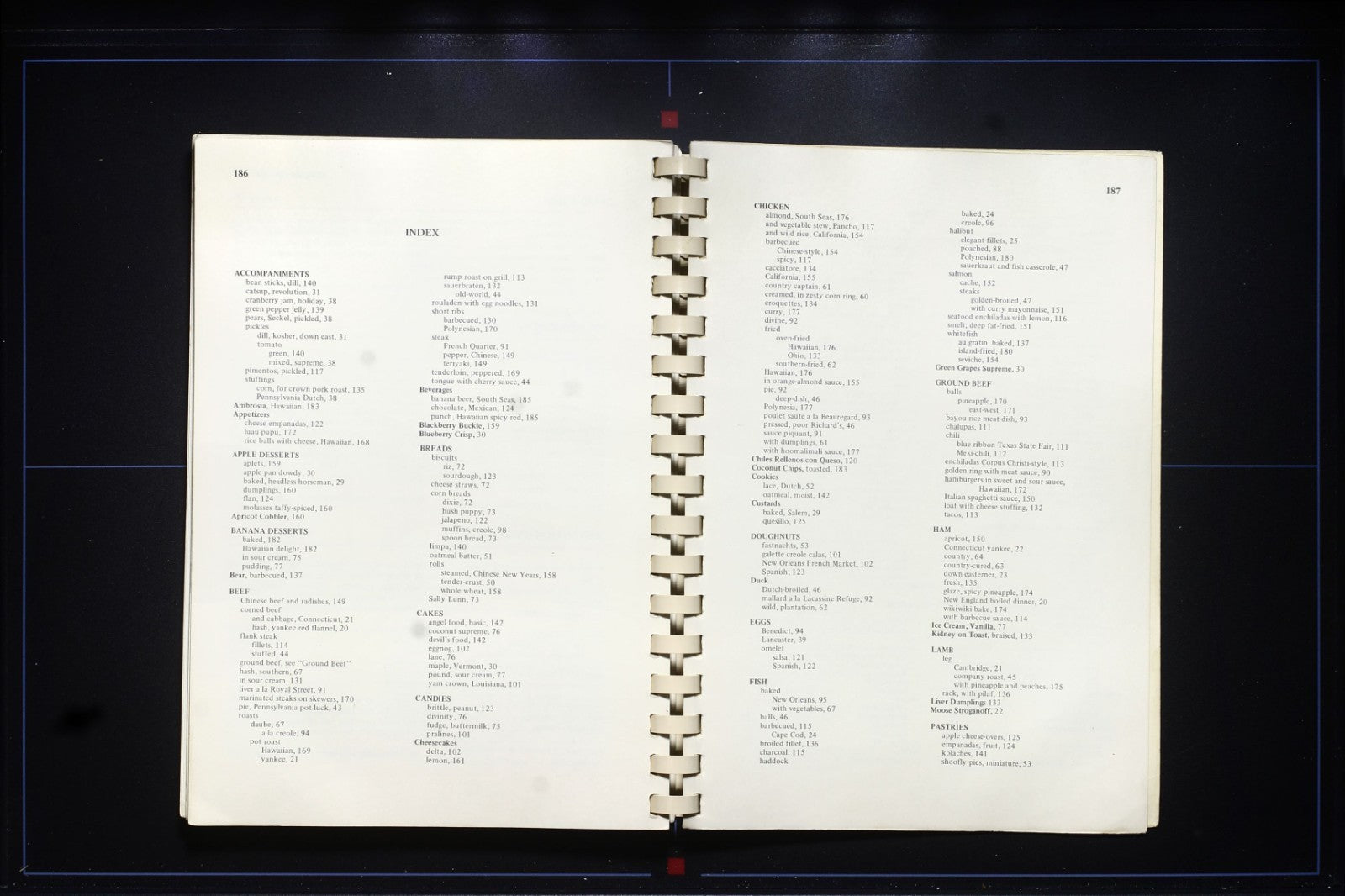 Americana Cookery Cookbook - Recipes of Home Economics Teachers - Vintage