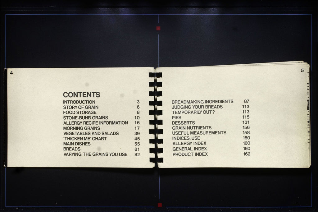 Cooking with Gourmet Grains (1972) Cookbook - Vintage Recipes