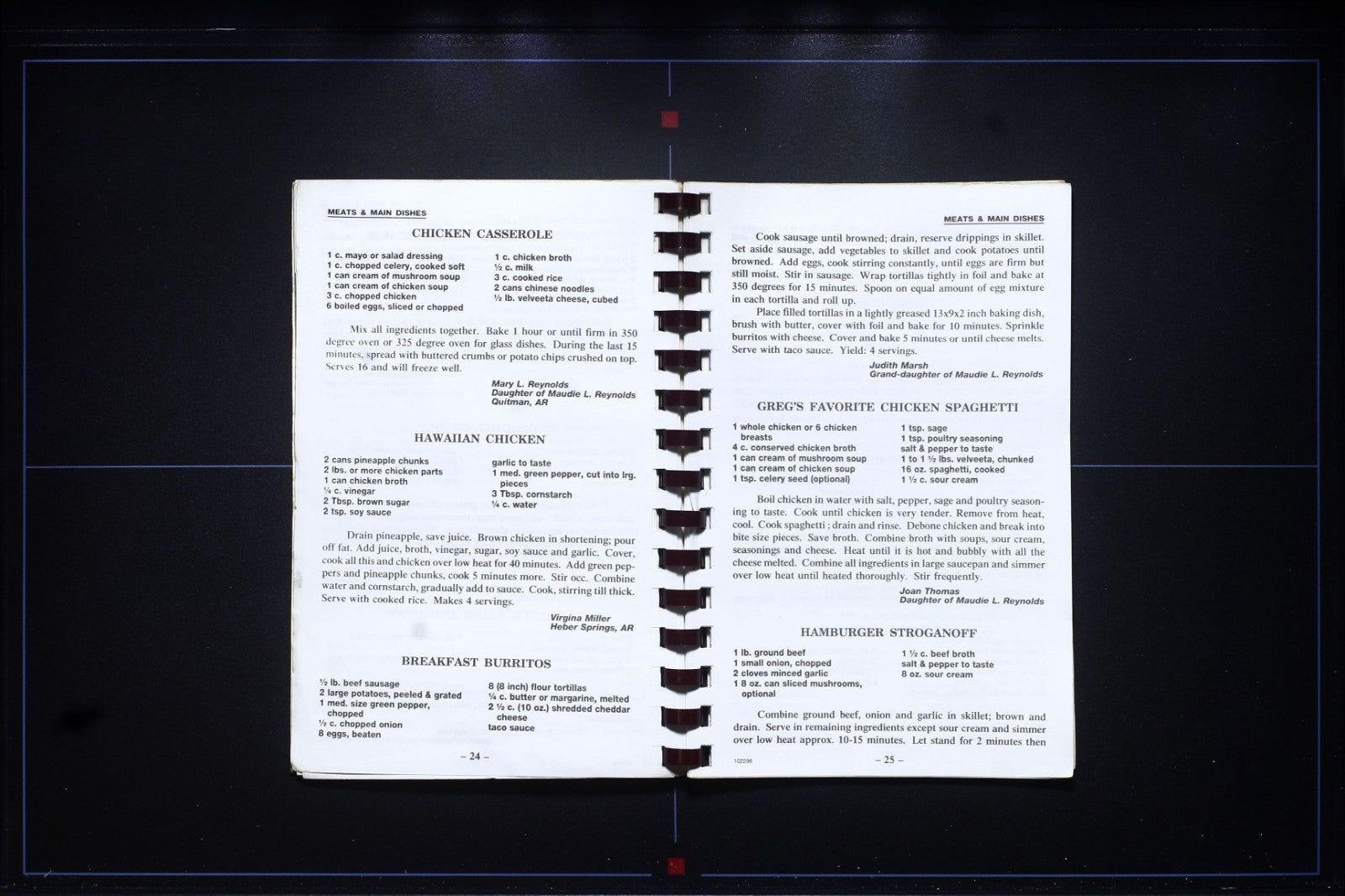 First United Pentecostal Church Cookbook - Heber Springs, Arkansas - Thin Book