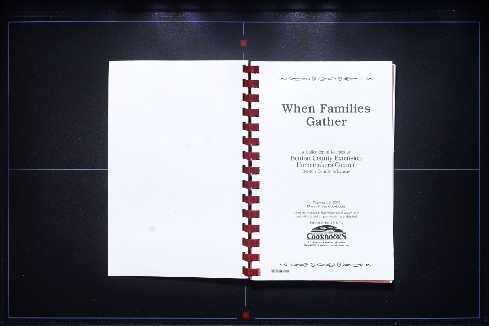 When Families Gather - Benton County Arkansas Extension Cookbook (2003)