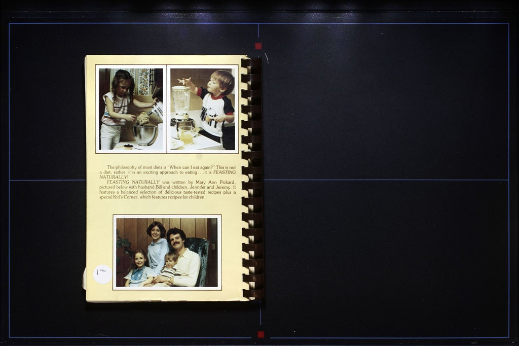 Feasting Naturally Cookbook - Pickard - Vintage Recipes