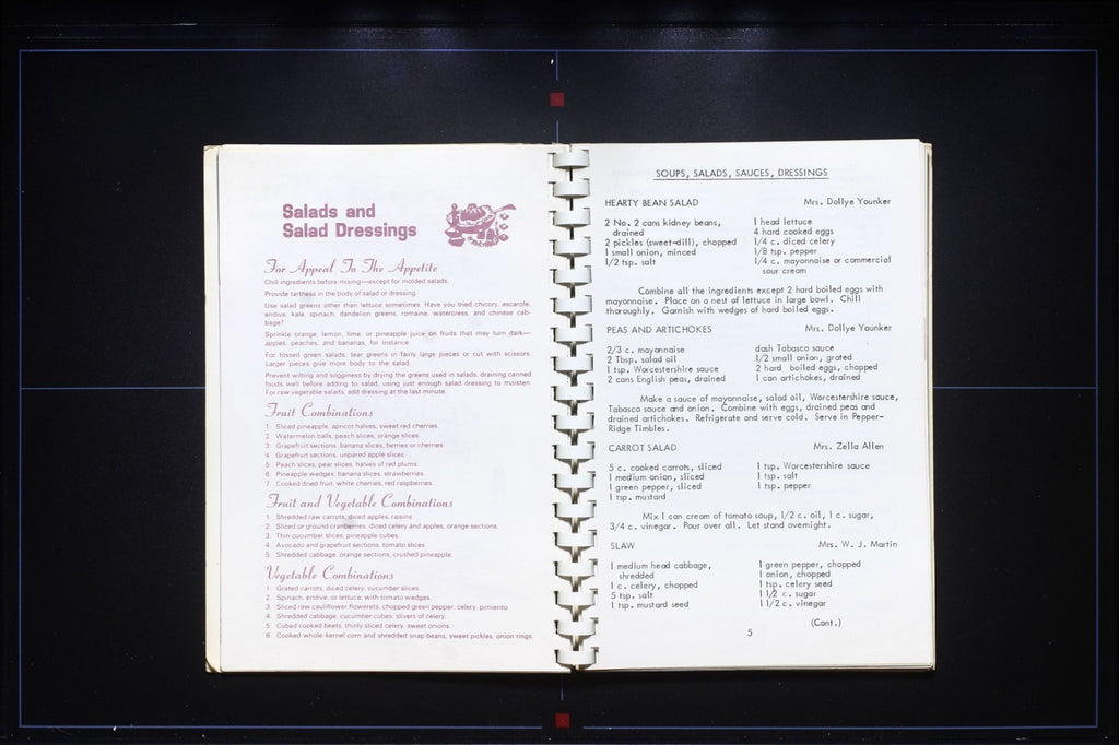 Senior Center Cookbook (1979) - Owensboro Daviess County Kentucky