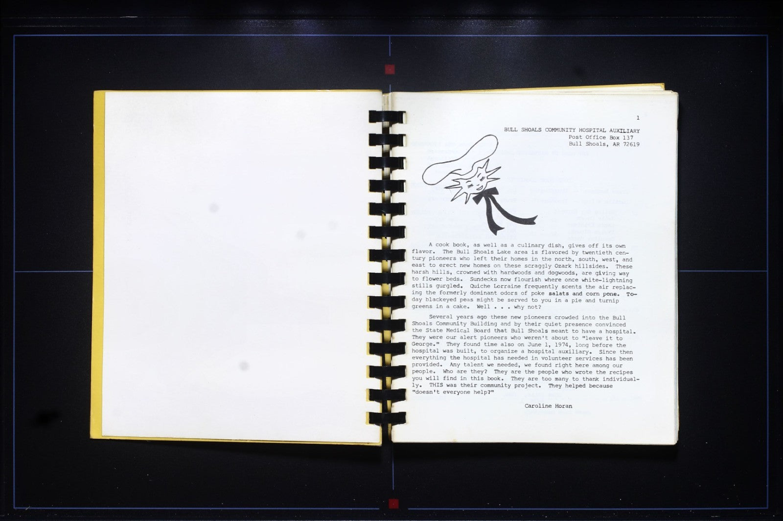 Bull Shoals Hospital Auxiliary Cookbook (1976) - Arkansas - Vintage Recipes