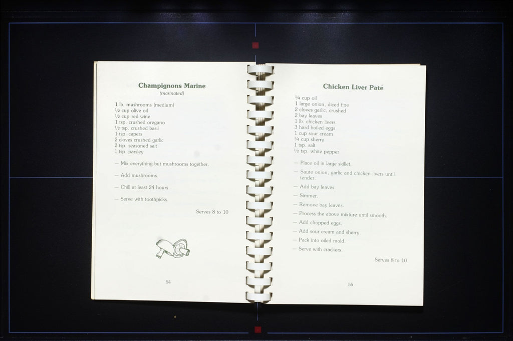 Nibbles Ooo La La (1984) - Fayetteville, Arkansas Cookbook - Vintage Recipes