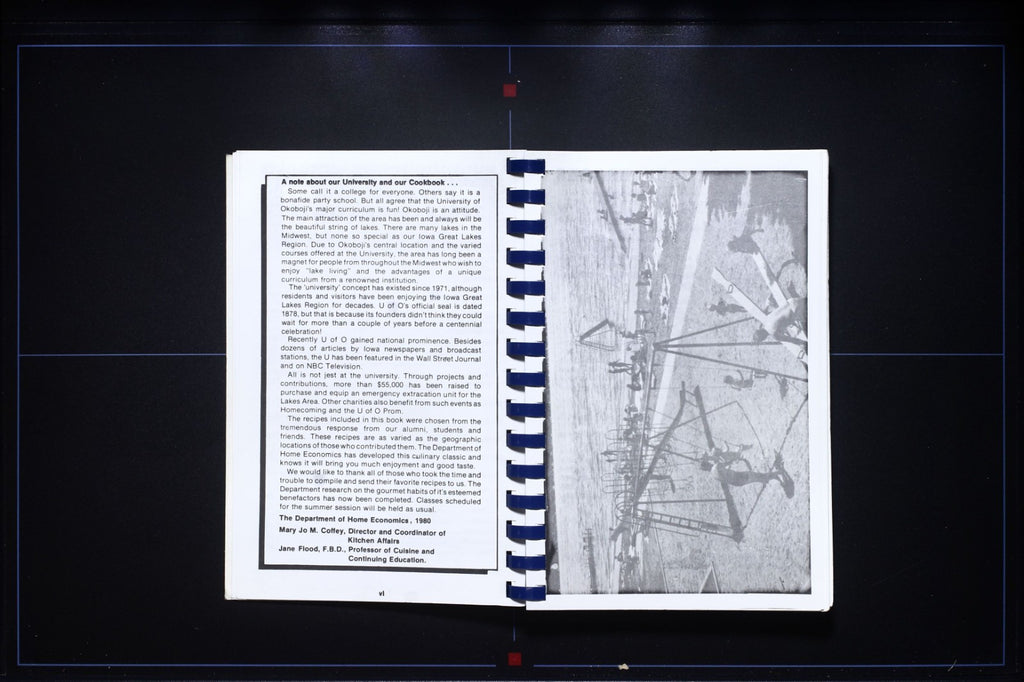 University of Okoboji Cookbook (1980) - Iowa - Vintage Recipes 