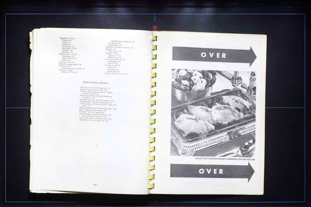 Beta Sigma Phi: Casseroles Cookbook (1969) - Vintage Recipes - Greek Association