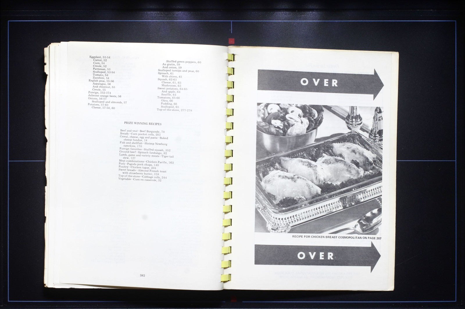 Beta Sigma Phi: Casseroles Cookbook (1969) - Vintage Recipes - Greek Association