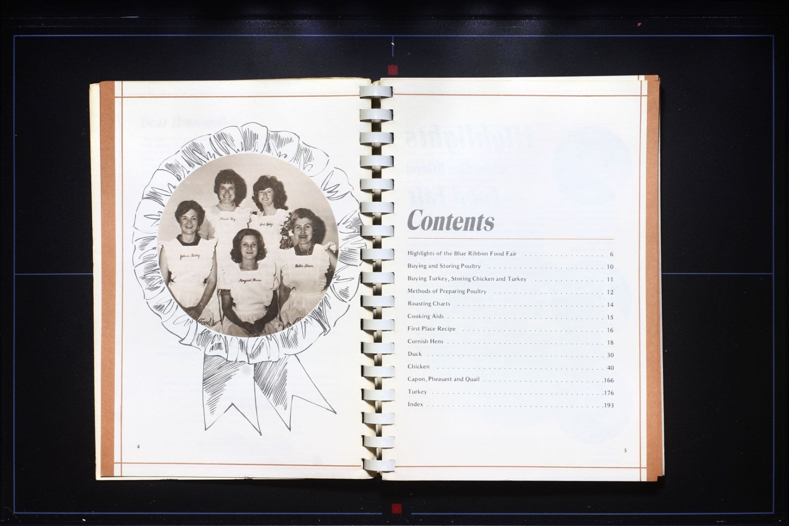 Blue Ribbon Poultry Cookbook - Favorite Recipes Home Economic Teachers 70s