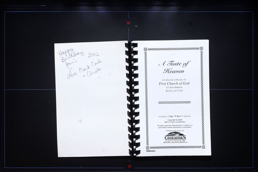 First Church of God Cookbook (2002) - Bastrop, Louisiana - Vintage Recipes