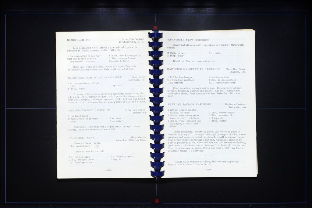 Truckers Wives Cookbook (1978) - Ladies Auxiliary, Transport for Christ - Recipe