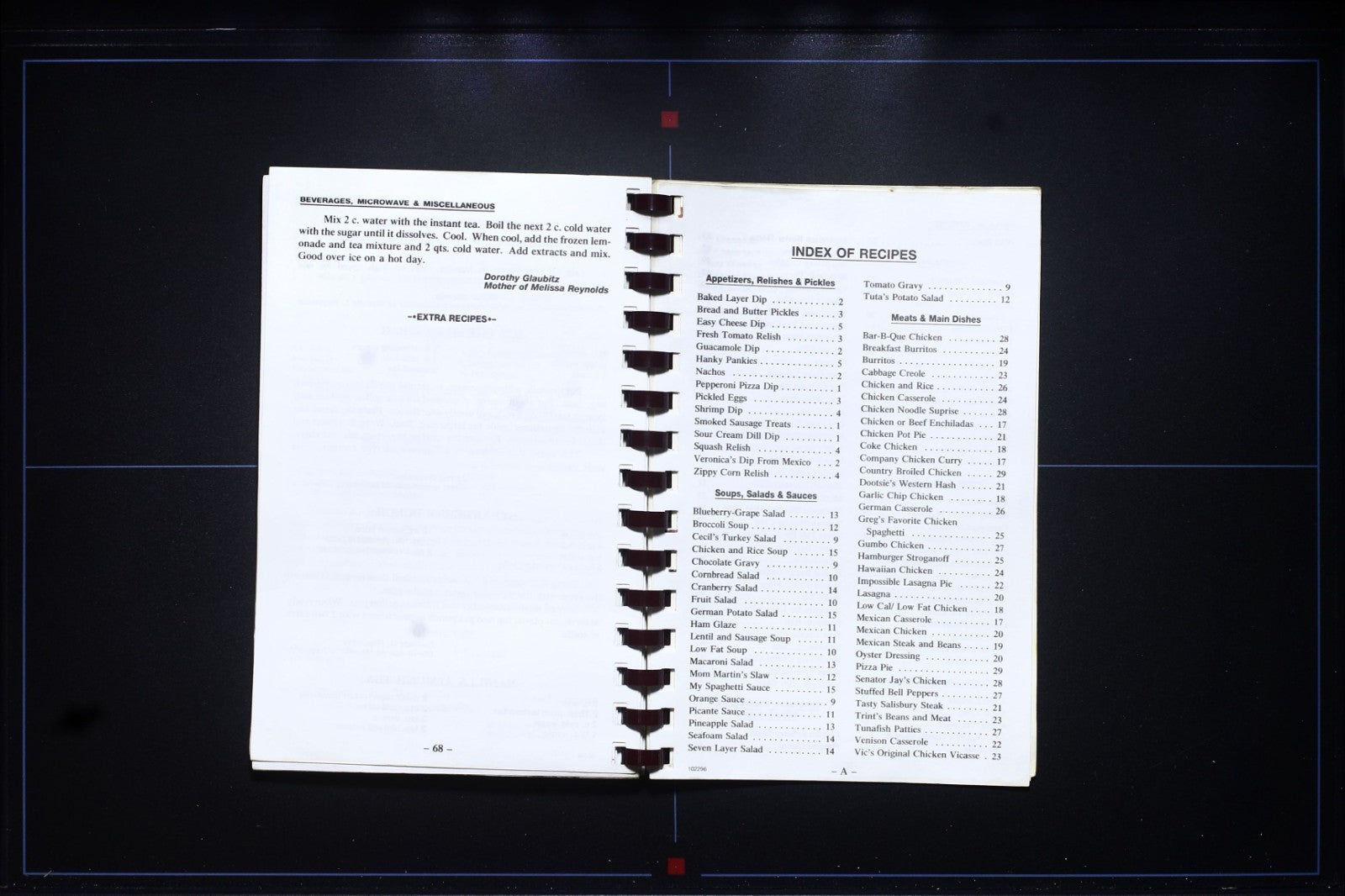 First United Pentecostal Church Cookbook - Heber Springs, Arkansas - Thin Book