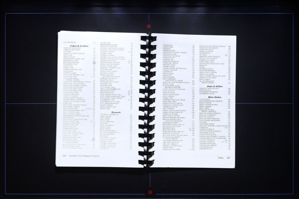 First Baptist Church - Lowell, Arkansas - Community Cookbook - Recipes