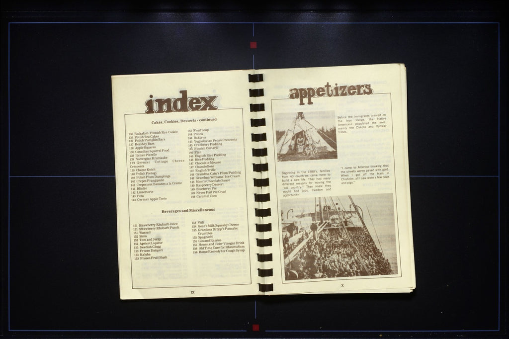 The Old Country Cookbook Iron Range Ethnic (1983) - Vintage Scandinavian Recipes