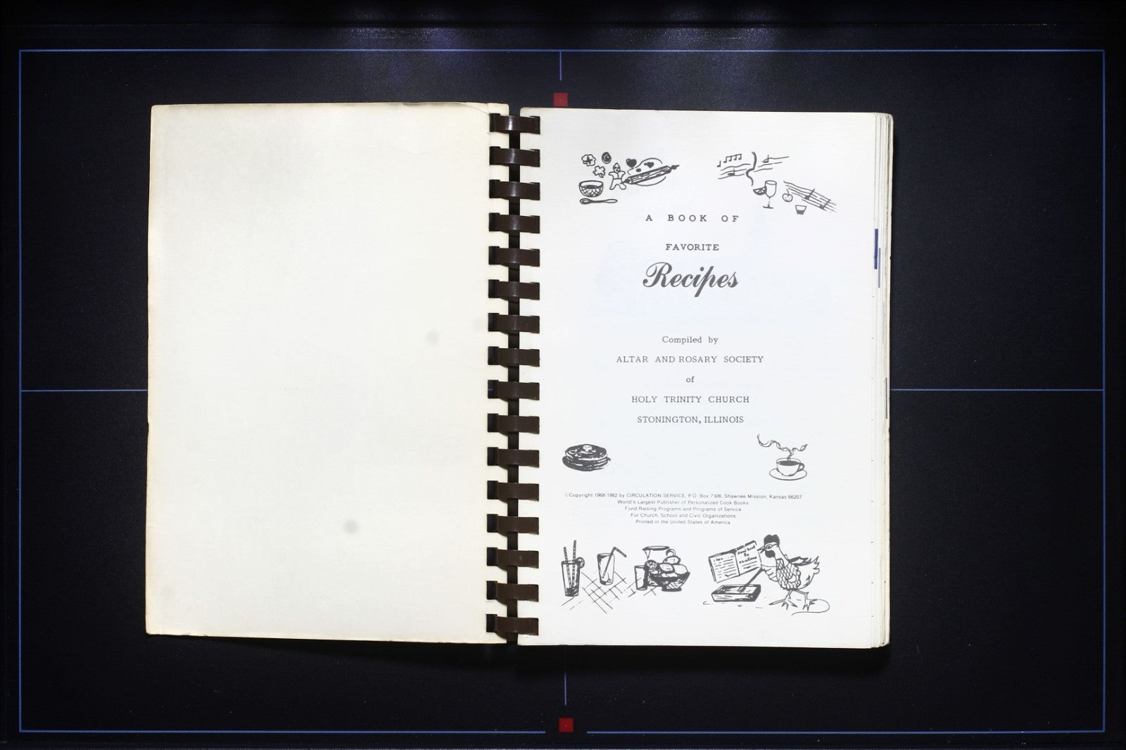 Favorite Recipes - Holy Trinity Church - Stonington, IL - Community Cookbook