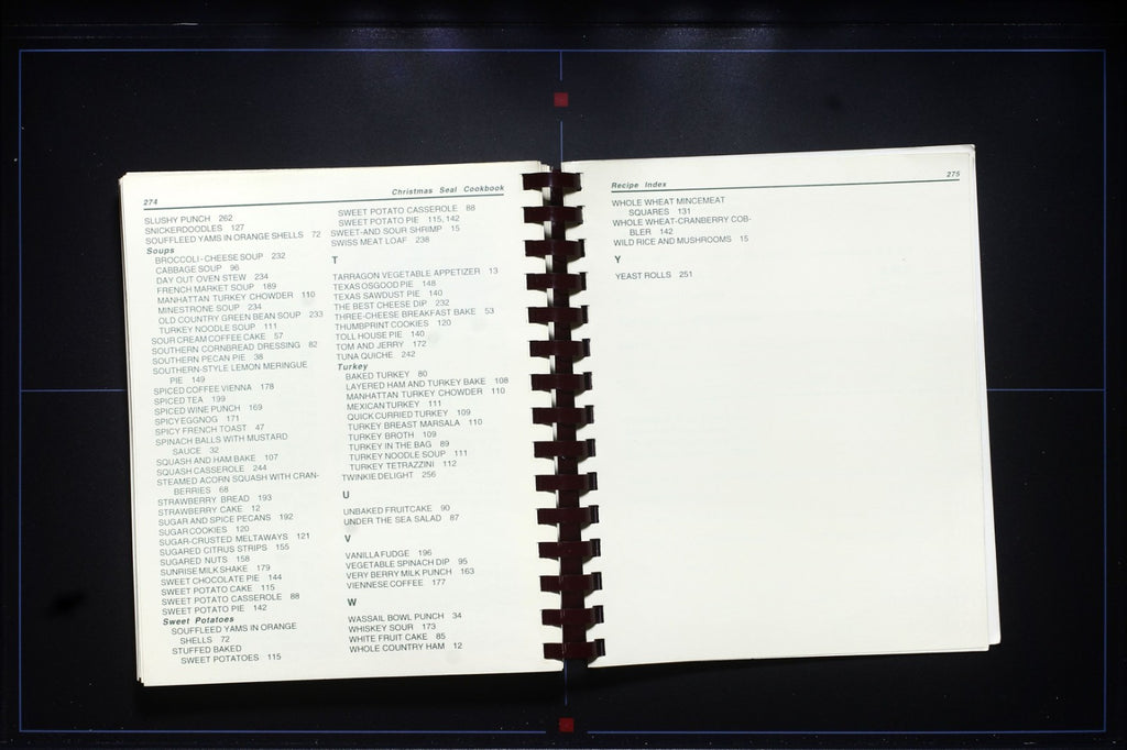 Christmas Seal Cookbook - Lung Association of Arkansas - Vintage Recipes