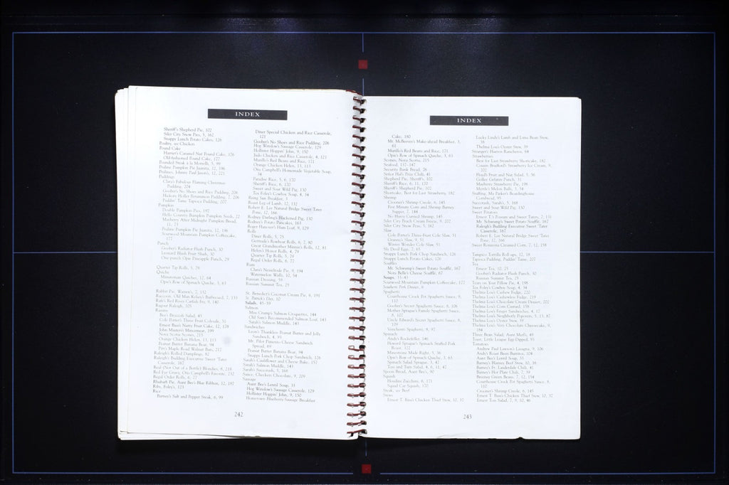 Aunt Bee's Mayberry Cookbook (1991)  - Spiral - Vintage Pop Culture Recipe Book