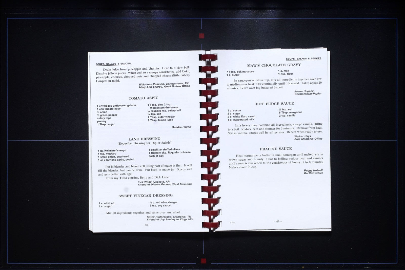 Sharing Our Best Cookbook - Crye-Leike - Vintage Recipes