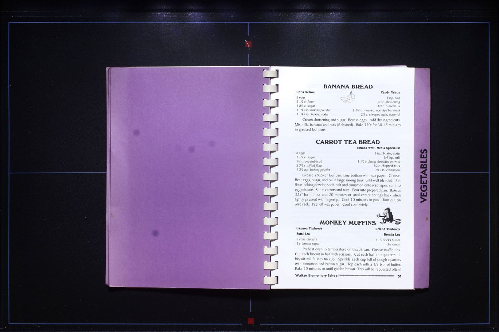 Walker Elementary School Cookbook (1997) - Springdale, Arkansas - Vintage Recipe