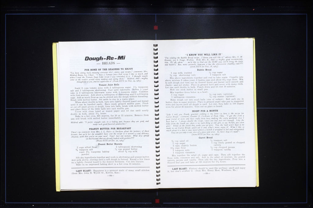 Wichita Home Town News Cookbook (1966) - Vintage Community Recipes