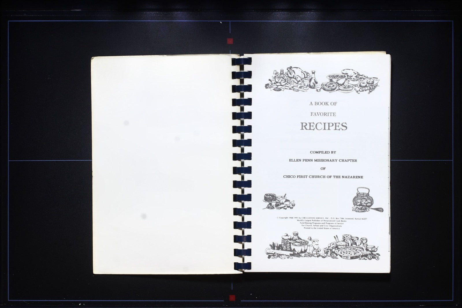 Chico First Church of the Nazarene Cookbook (1991) - California - Vintage Recipe