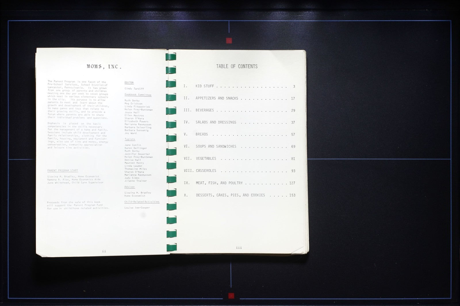 Moms' Favorites - Community Cookbook - Vintage Recipes