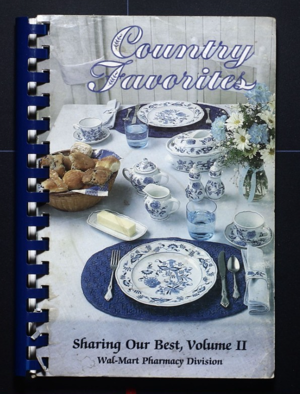 Walmart Pharmacy Division Cookbook - Bentonville, Arkansas - Vintage Recipes 90s