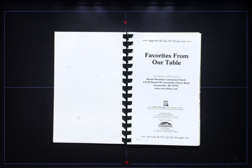 Round Mountain Community Church Cookbook (2013) - Fayetteville, Arkansas (AR)