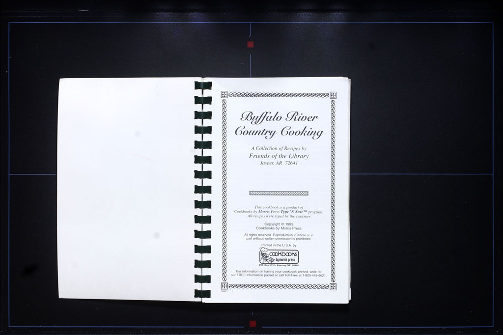 Buffalo River Country Cooking Cookbook (1999) - Jasper, Arkansas - Newton County