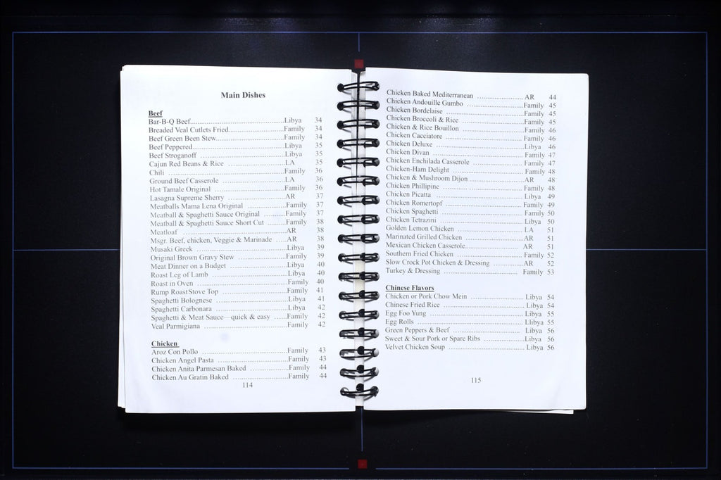 Marino's Sunday Dinner - Springdale, AR - Signed - Family Compilation Cookbook